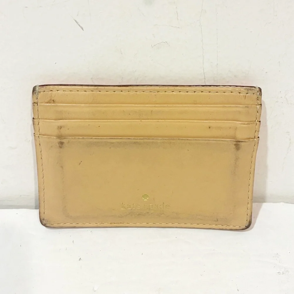 Kate Spade New York‎ Wellesley Graham Leather Credit Card Case Empire Red